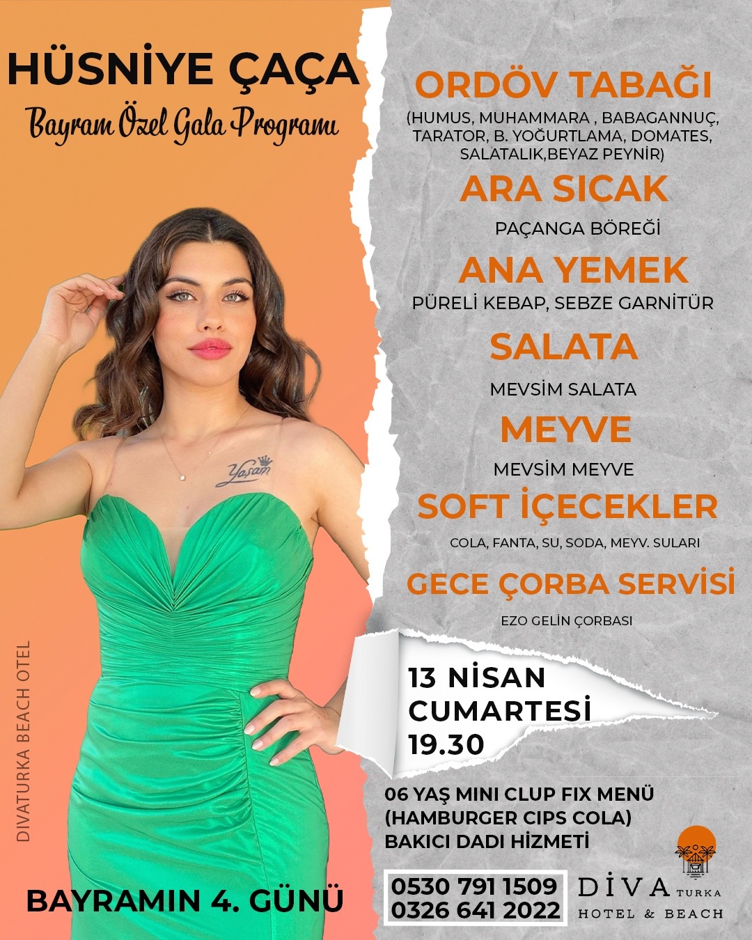 Unutulmaz Şarkılarla Serkan Kaya, Otel Scripti V6 Hotel & Resort'ta